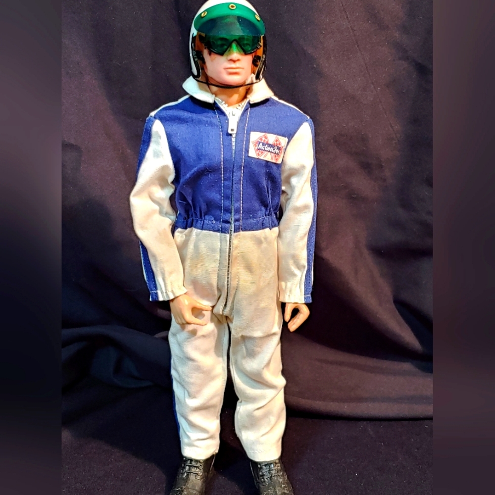 Rare Vintage GI Joe Race Car Driver.